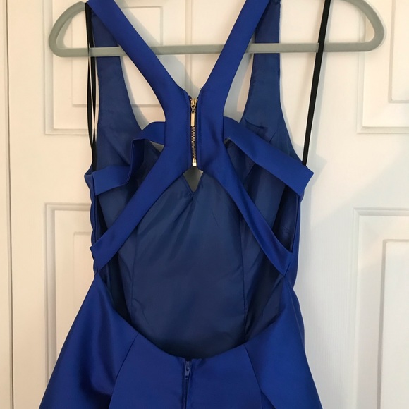Royal Blue Prom Dress - Picture 4 of 7
